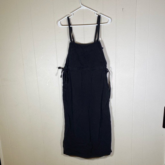 J. Jill Black Sleeveless overall Dress women’s size XS petite see description - Picture 1 of 16